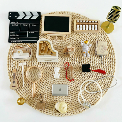 Eastern Ritual Zhuazhou Set | 22-Piece First Birthday Fortune-Telling Kit