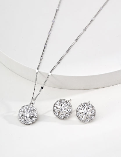 Minimalist Round Pendant Necklace