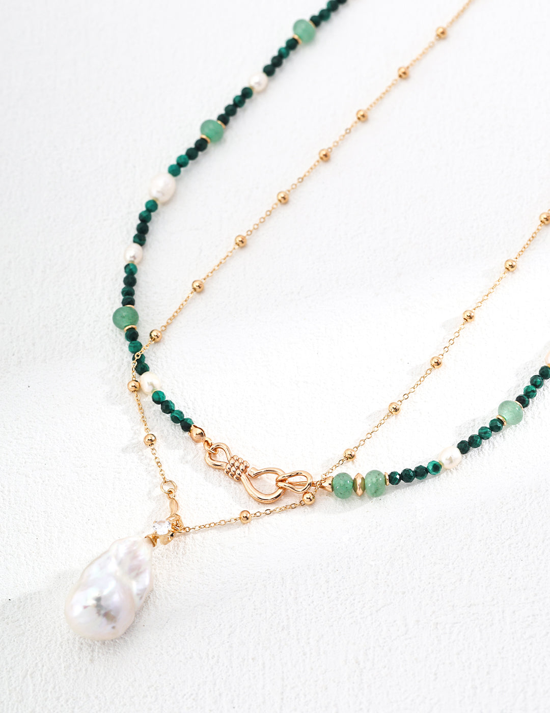 Baroque Pearl Pendant Necklace