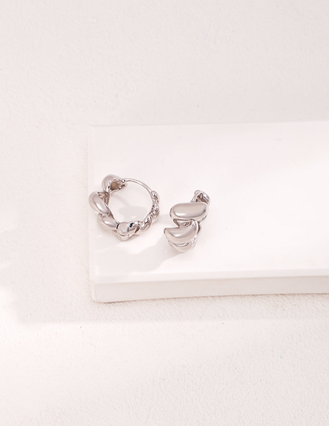 Chunky Gold Mini Hoop Earrings