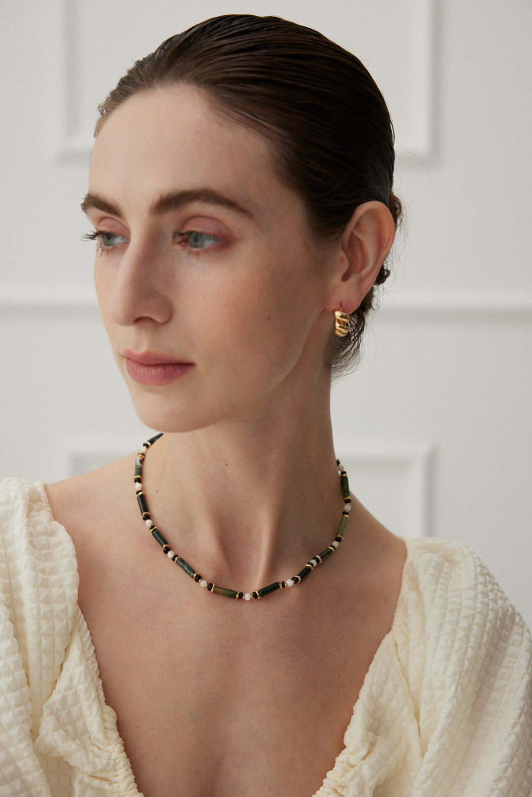 Chunky Gold Mini Hoop Earrings