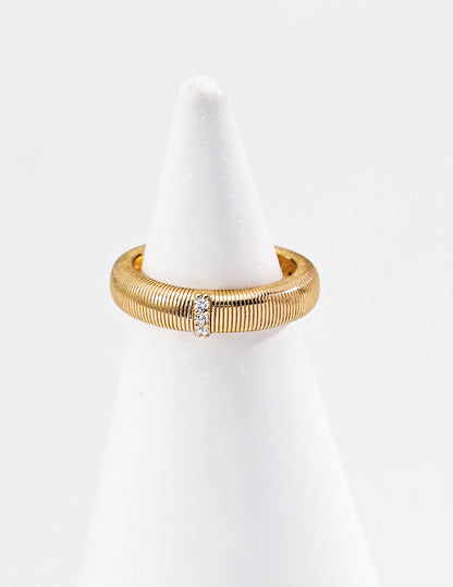 Minimal Gold Ring Collection