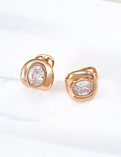 Minimal Gold Stud Earrings