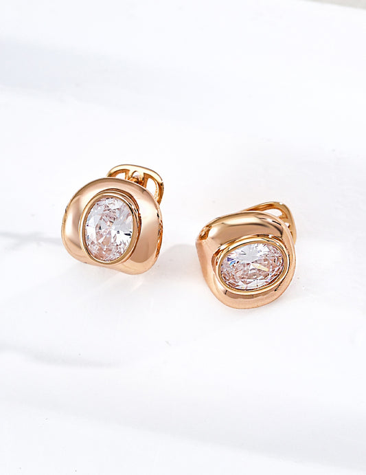 Minimal Gold Stud Earrings