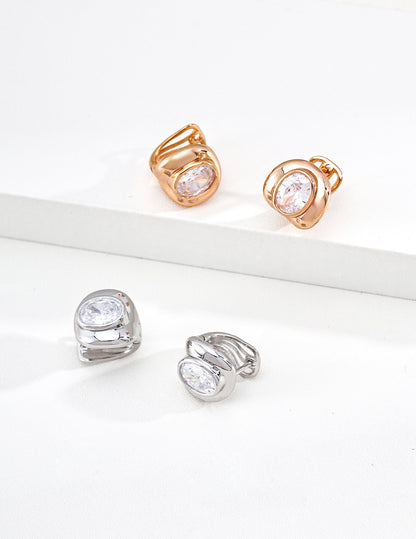 Minimal Gold Stud Earrings