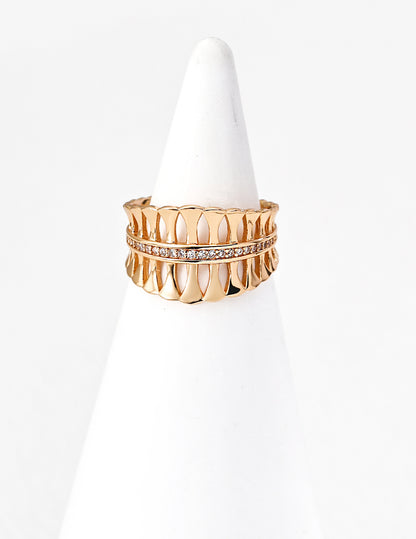 Vintage Gold Leaf Ring