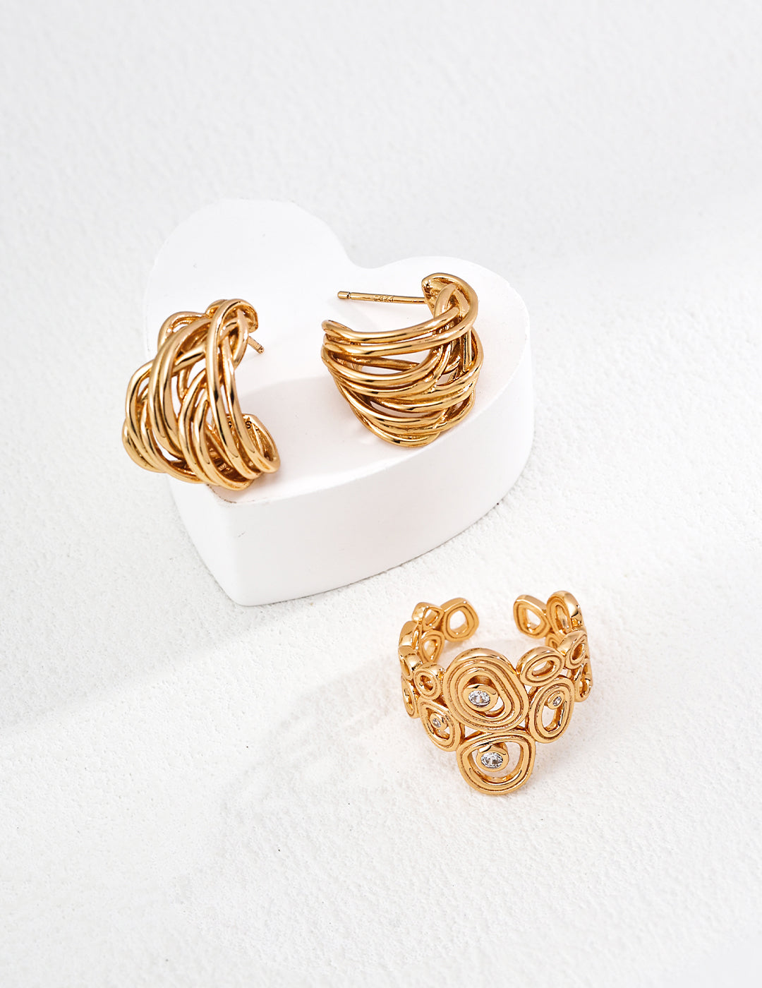 Vintage Gold Open Ring