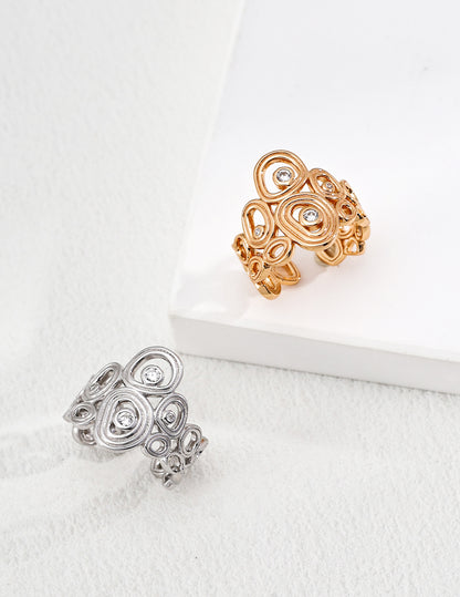 Vintage Gold Open Ring