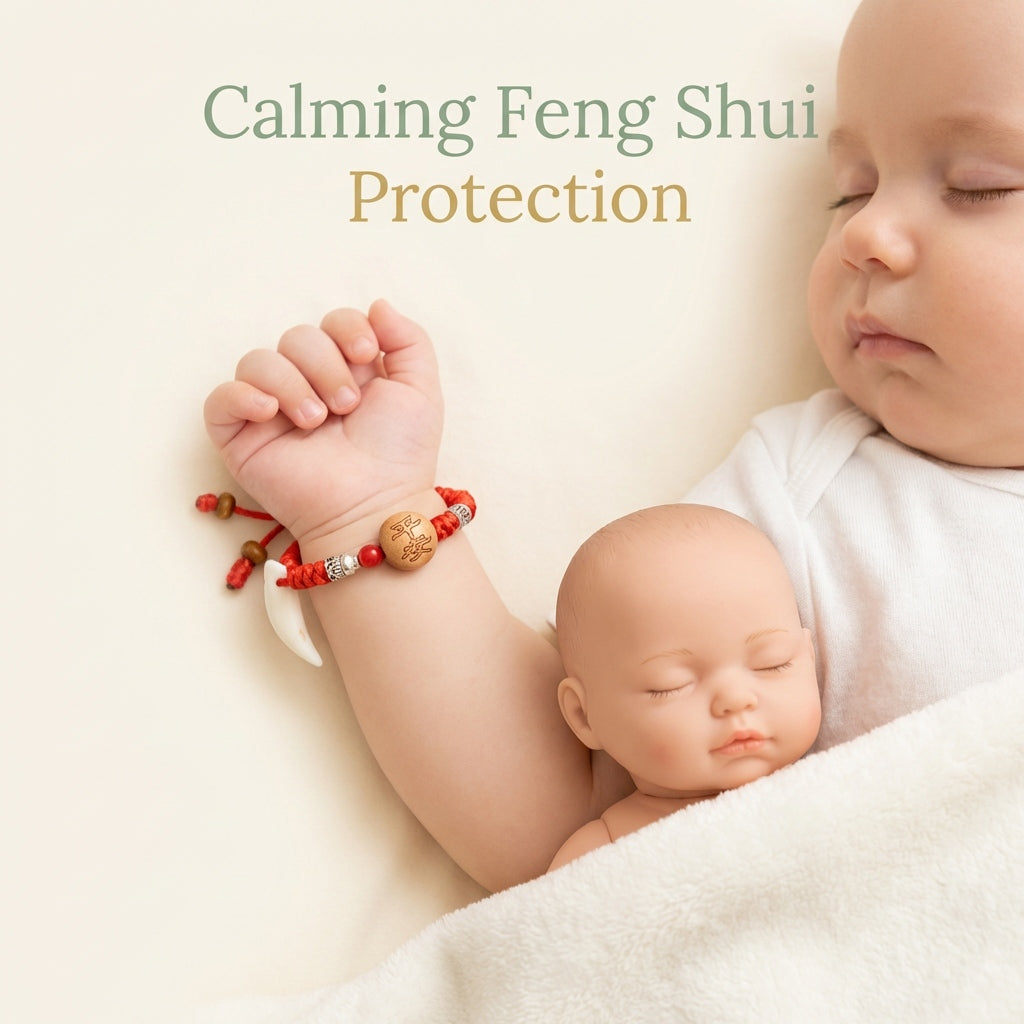 Baby Feng Shui Dog Tooth Protection Bracelet