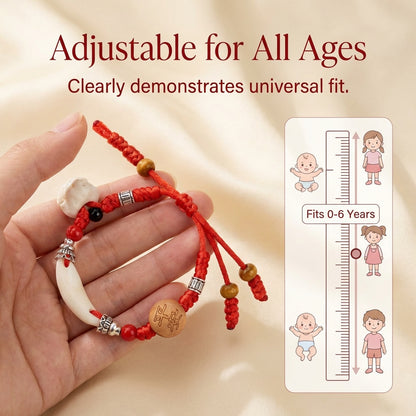 Baby Feng Shui Dog Tooth Protection Bracelet