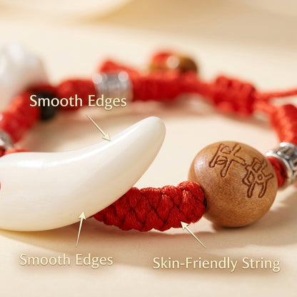 Baby Feng Shui Dog Tooth Protection Bracelet